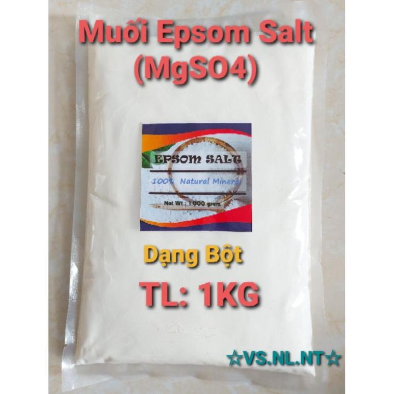 Muối Epsom-1KG#100% Tự Nhiên.