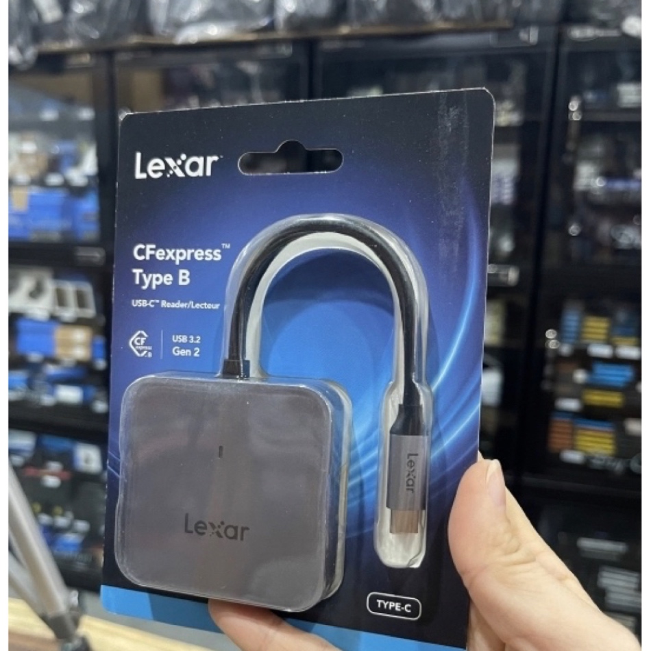 Đầu đọc thẻ nhớ Lexar CFexpress Type B USB-C 3.2 Gen 2 Reader (LRW510U-BNHNG) - Hàng chính hãng