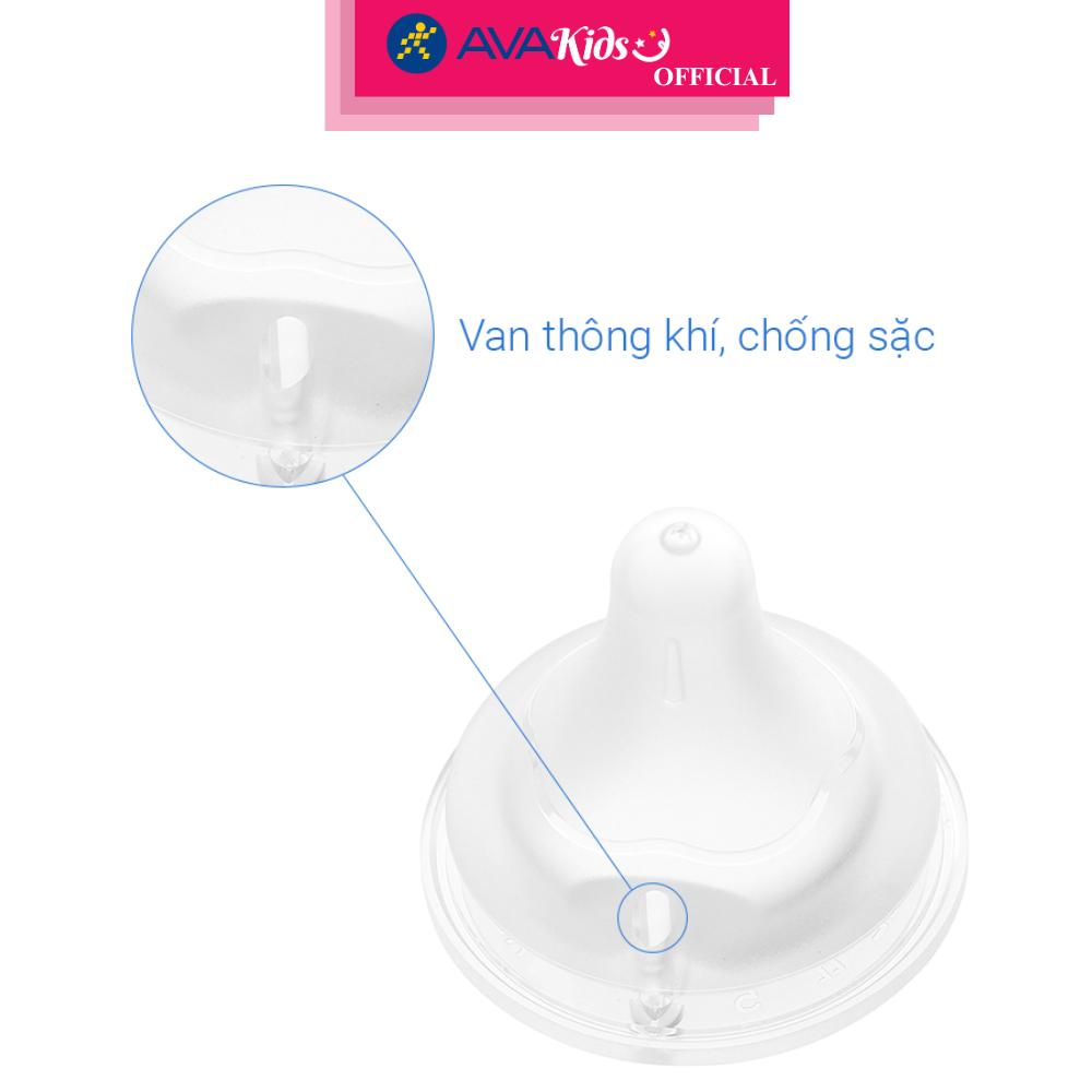 Bộ 2 núm ti Pigeon siêu mềm Plus WN3 cổ rộng phiên bản Nhật size LLL (từ 15 tháng) - Hàng Chính Hãng