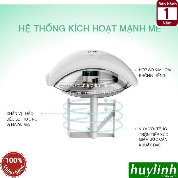 Máy làm kem gia đình trực tiếp Tiross TS9091 - Dung tích 1 lít - Hàng chính hãng