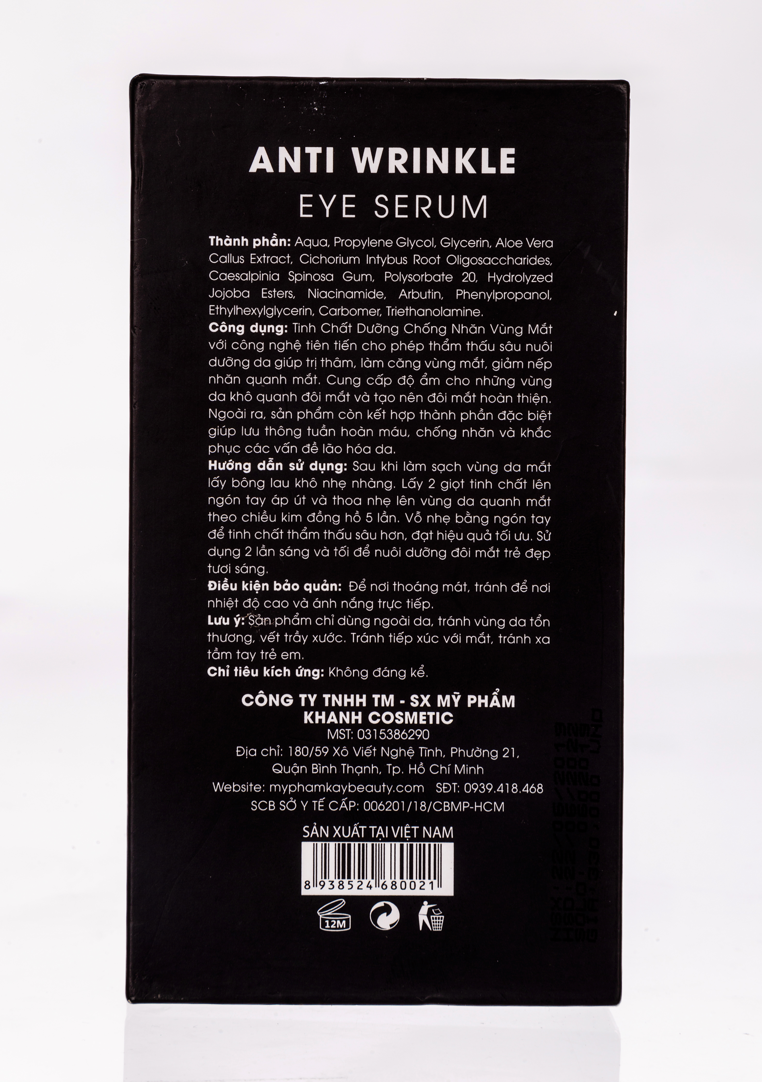 Serum giảm thâm quầng mắt - Anti Wrinkle Yey Serum ( Kay Beauty )