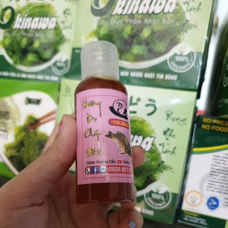 1 chai tùy chọn Tinh mùi T5 : Hương dụ cà chép vàng T5 / hương dụ chép số 2 T5 / hương rô phi diêu hồng T5