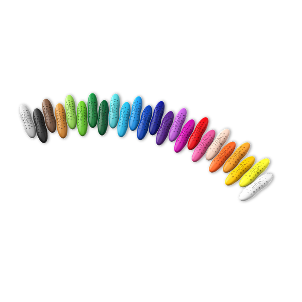 Bút sáp Peanut Yplus 12 màu CR1501