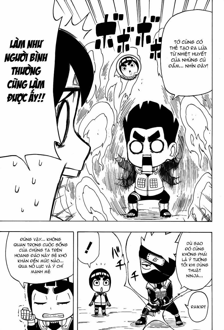 cửu vĩ hồ ly ngoại truyện rock lee chapter 28 15