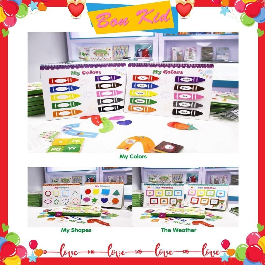My Preschool BusyBook Bóc Dán 11 Chủ Đề - Cuốn Bóc Dán Thông Minh Cho Bé