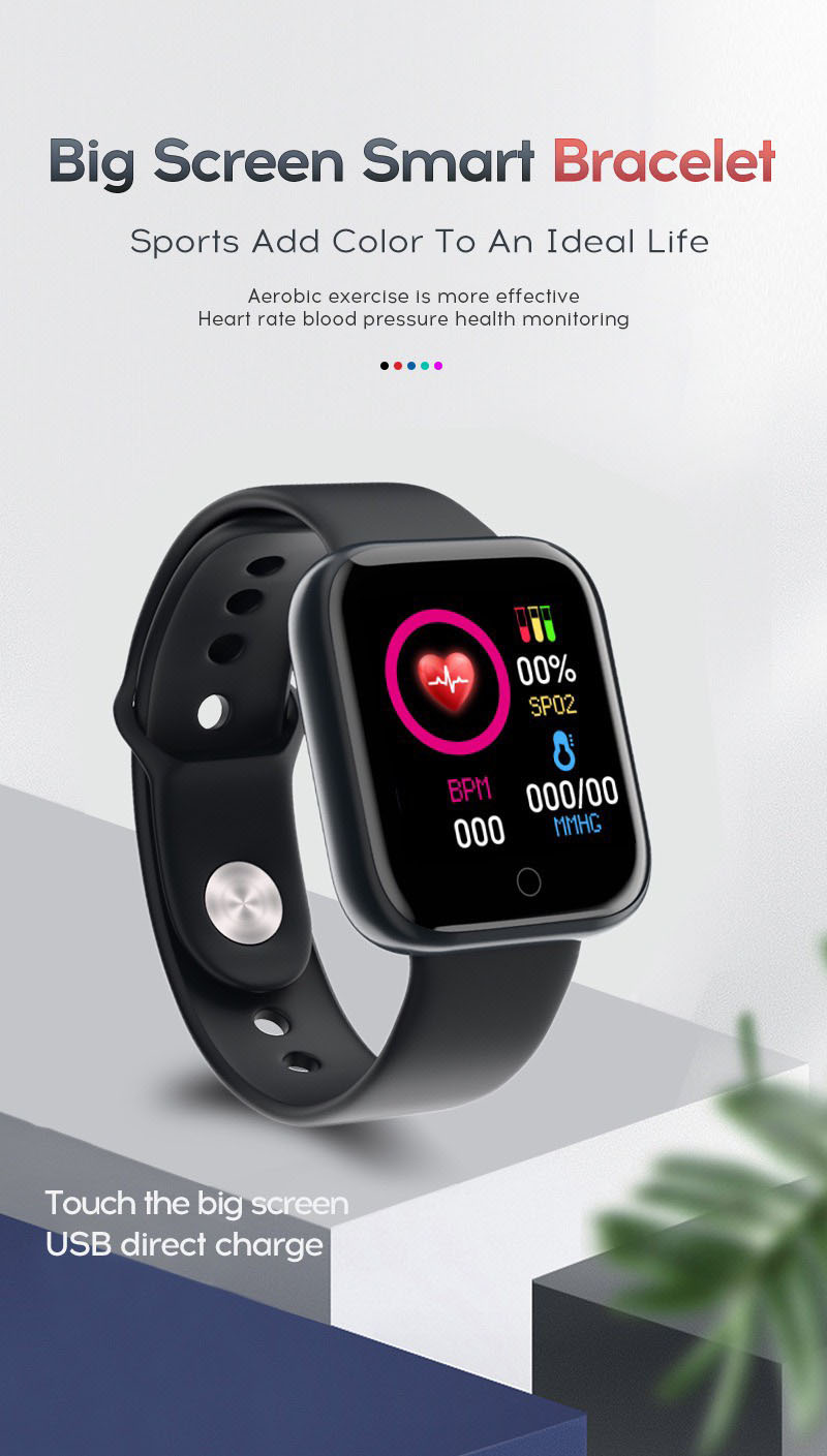 Đồng Hồ Nam Nữ Smart Watch Kết Nối Di Động Cảm Ứng Đa Chức Năng DHY68