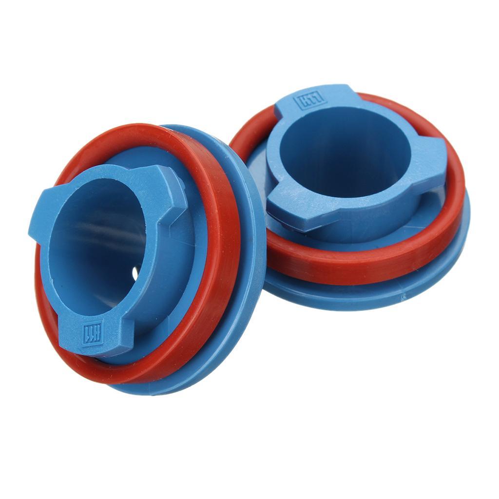4Pcs LED Headlight Bulb Base Adapter Socket Retainer 880/HB4/HB3/H11/H7/H4
