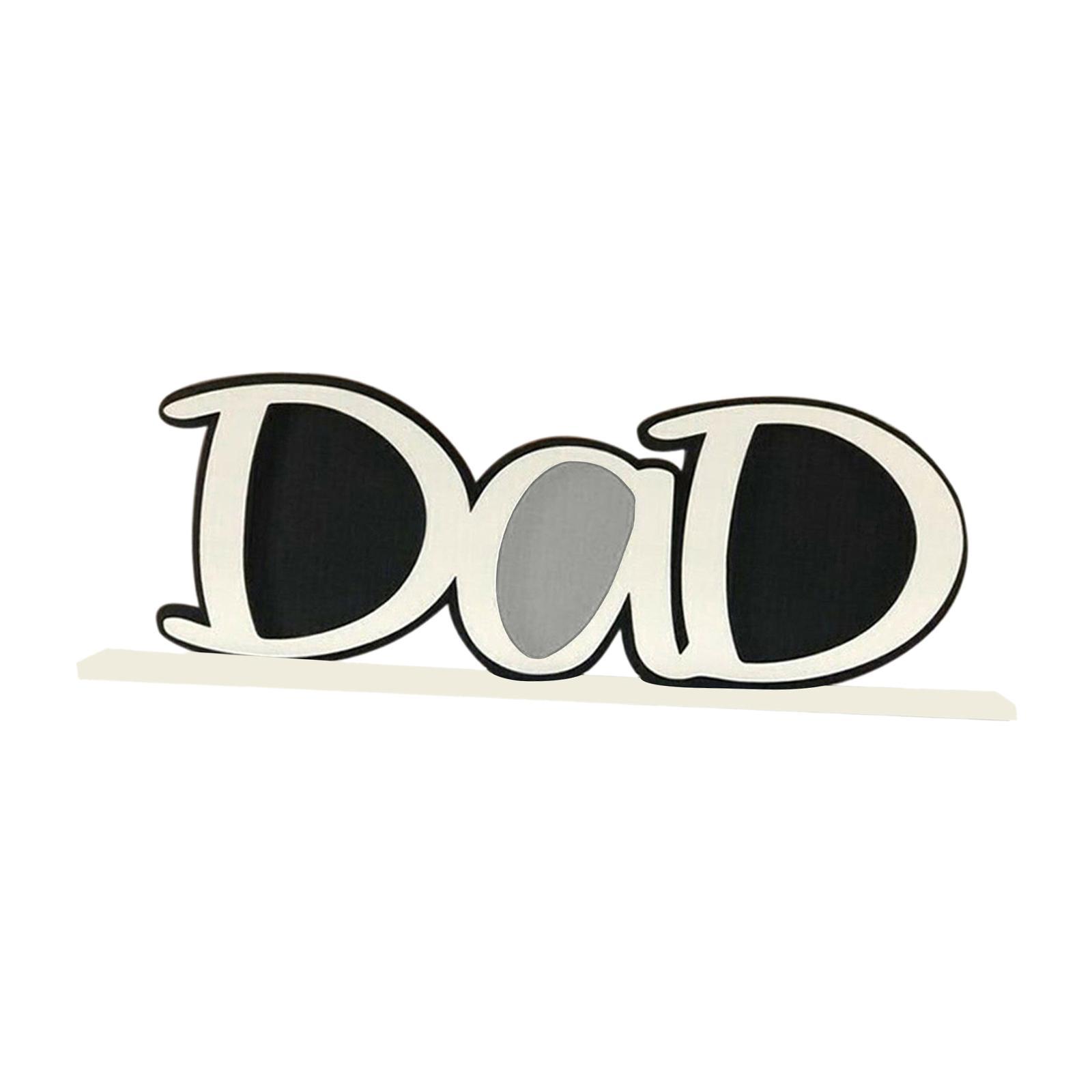 Photo Frame Father's Birthday Gift Tabletop Ornament Dad Image Picture Frame