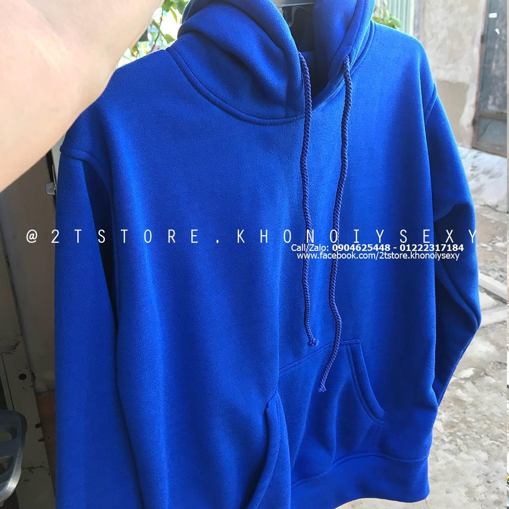 Áo Hoodie unisex 2T Store Bst màu sắc H01 đến H12 khoác nỉ chui đầu nữ nón 2 lớp dày dặn chất lượng đẹp