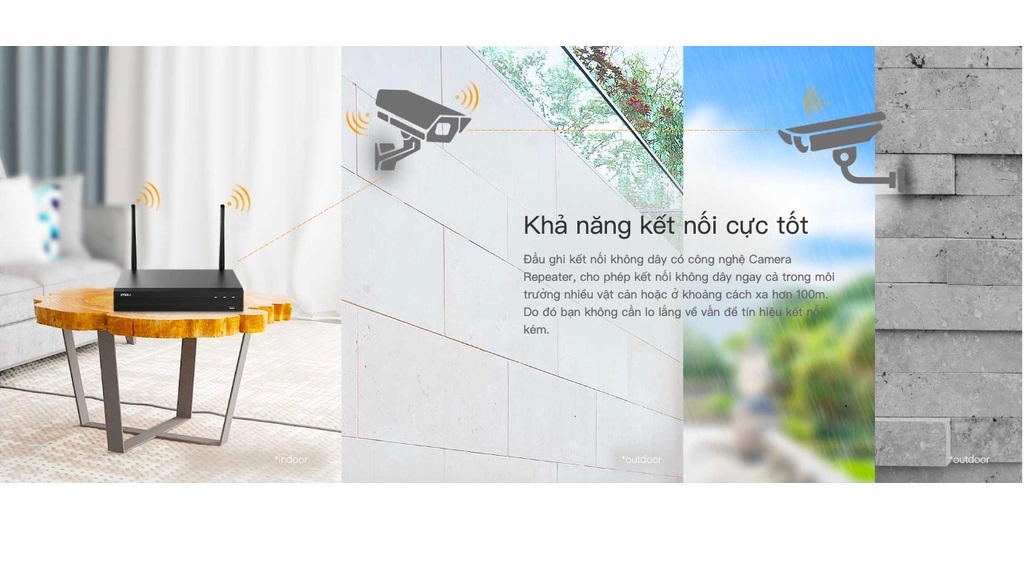 ĐẦU GHI HÌNH CAMERA IP WIFI 8 KÊNH IMOU NVR1108HS-W-S2 - HÀNG CHÍNH HÃNG