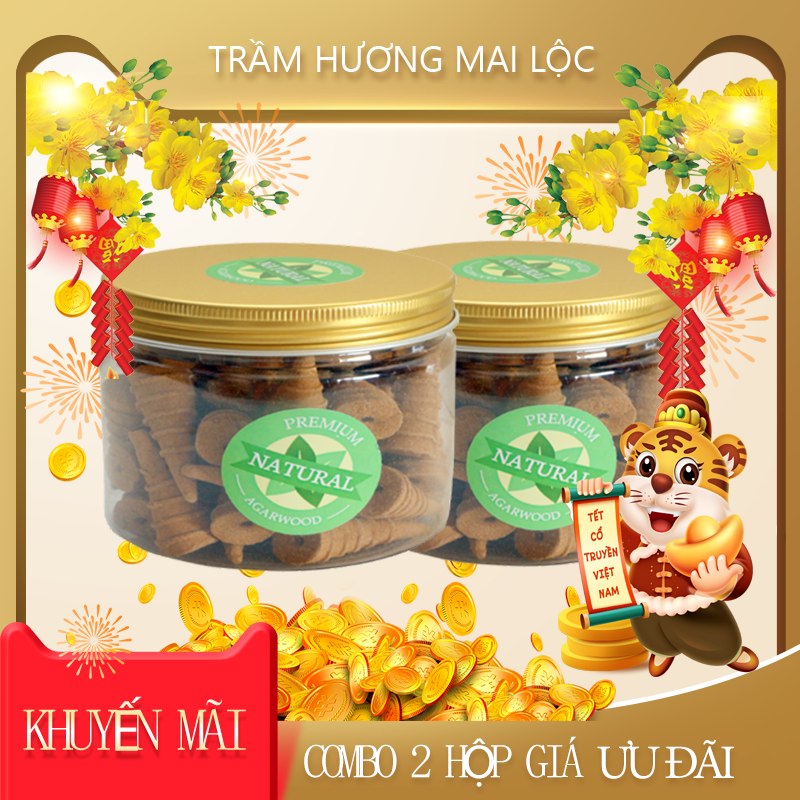 Nụ trầm hương Cao Cấp Hộp Vàng