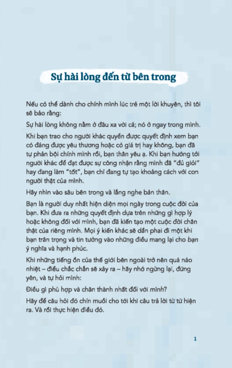 Chỉ Có Bạn Mới Trả Lời Được Câu Hỏi Của Cuộc Đời Mình _TRE