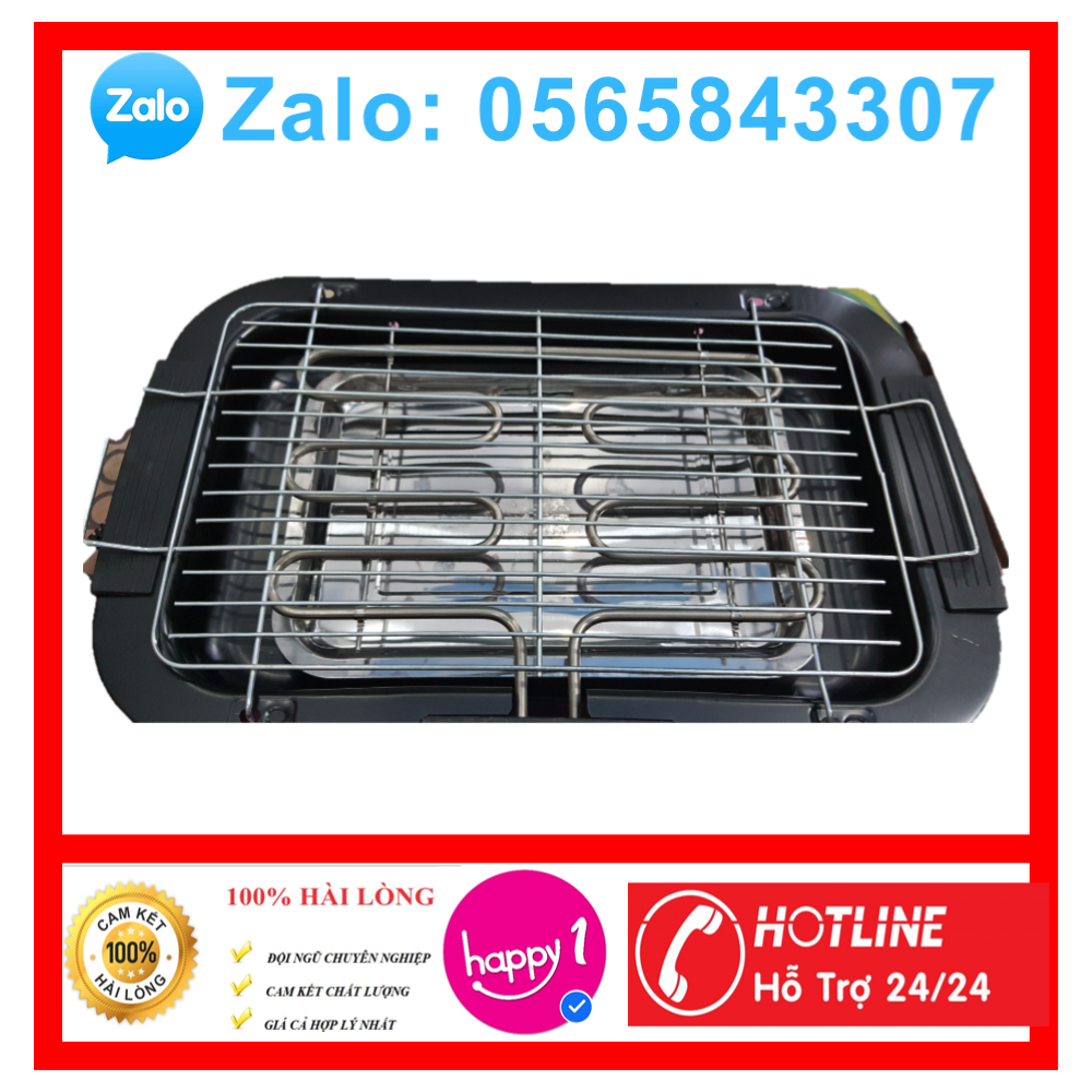 Bếp Nướng Điện Không Khói electric Barbecure grill 2000W - BBQ - Electric Barbecue Grill bếp nướng thông minh