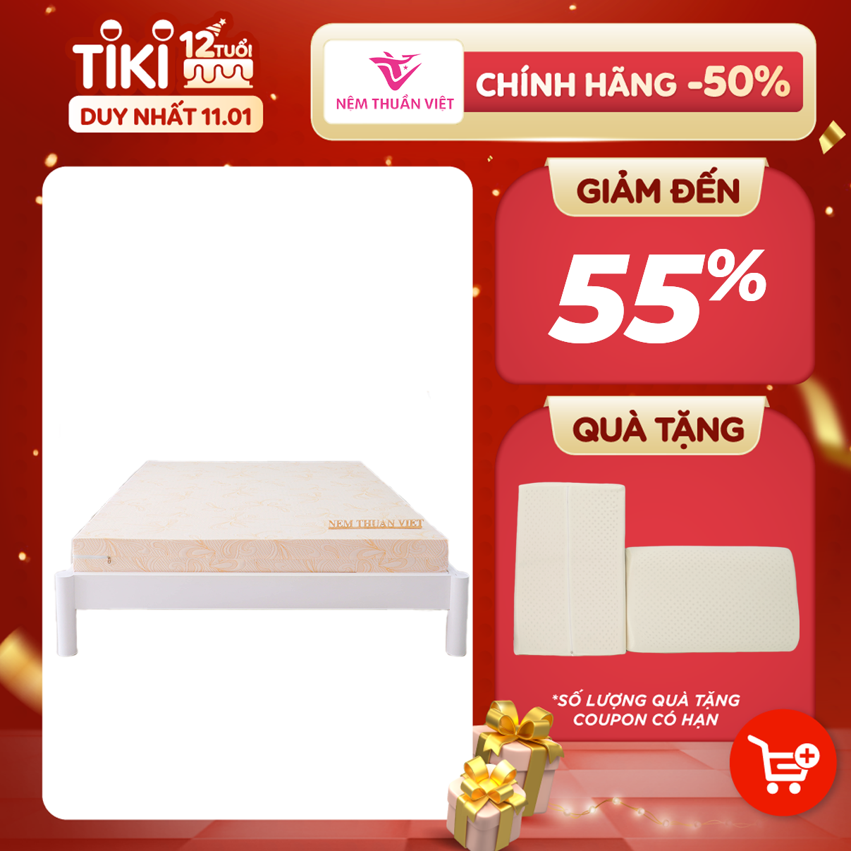 (1m8x2mx15cm) Nệm Cao Su Thuần Việt Legacy Định Hình, Nâng Đỡ Cơ Thể Vượt Trội