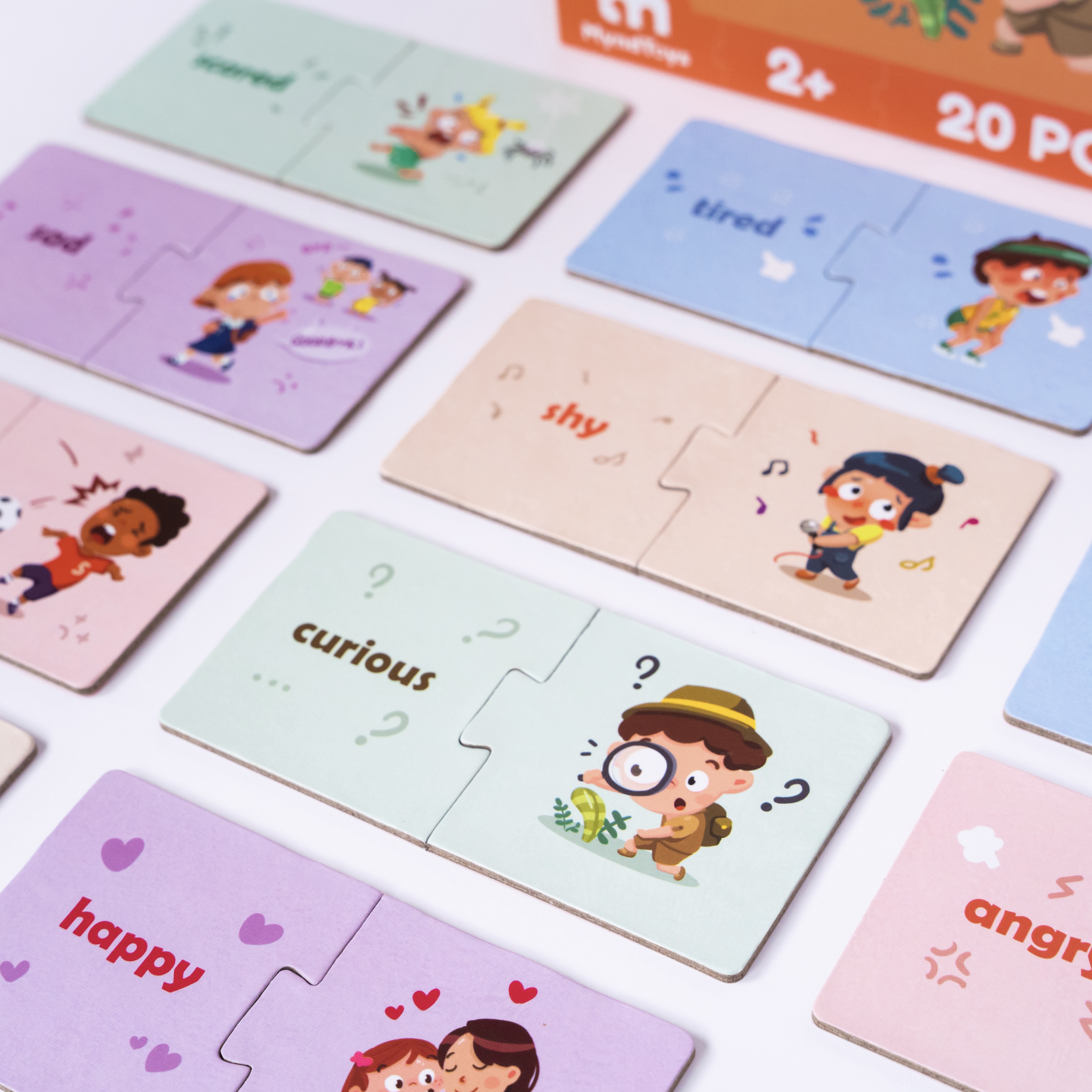 Đồ Chơi Xếp Hình MyndToys My First Puzzle - Feelings Dành Cho Bé Trên 2 Tuổi