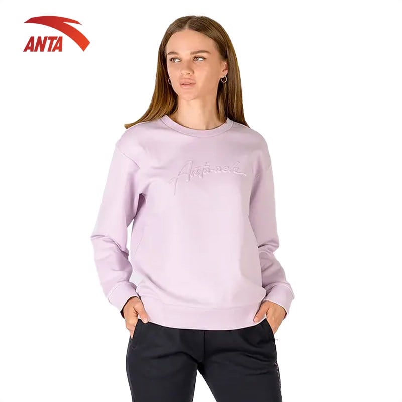 Áo sweater thể thao nữ Anta 862137708