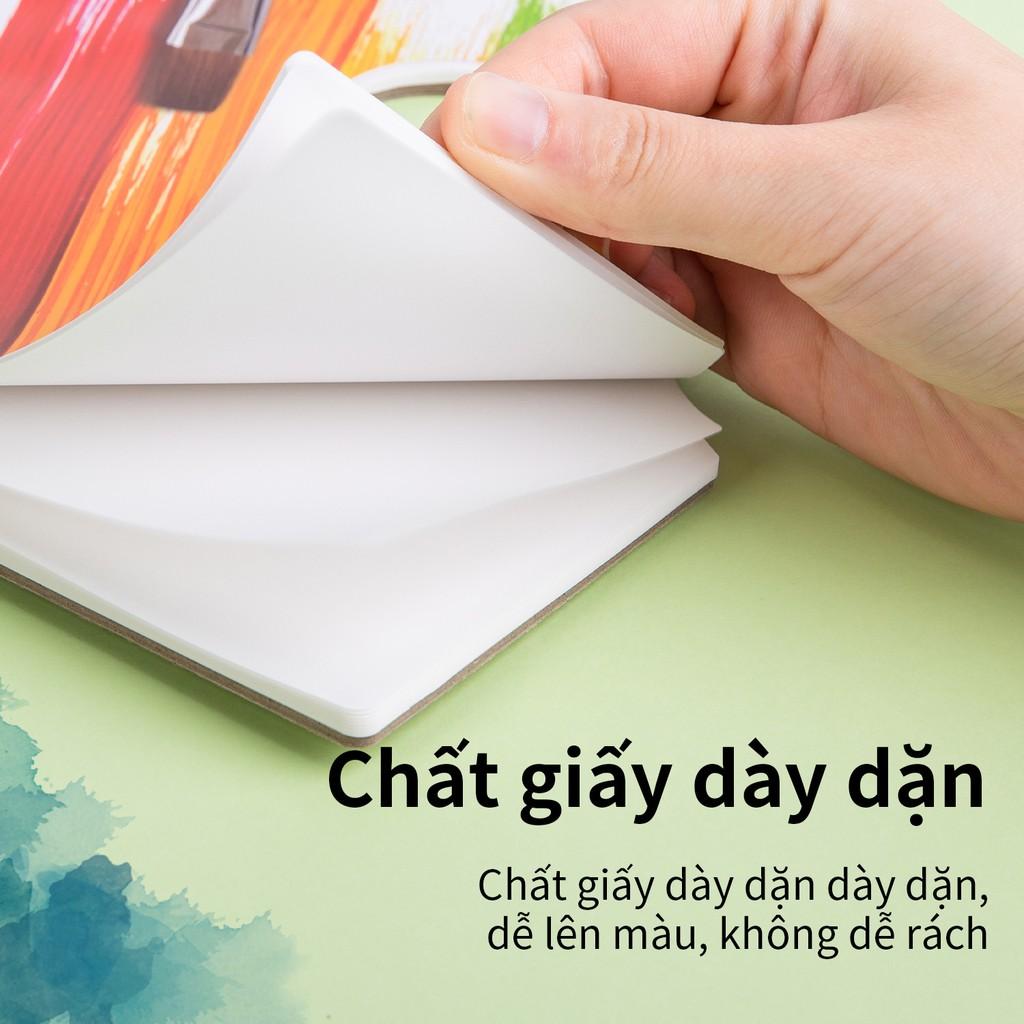 Bảng pha màu bằng giấy chuyên dụng Deli - Khổ A4, 30 tờ - 1 quyển - 73629