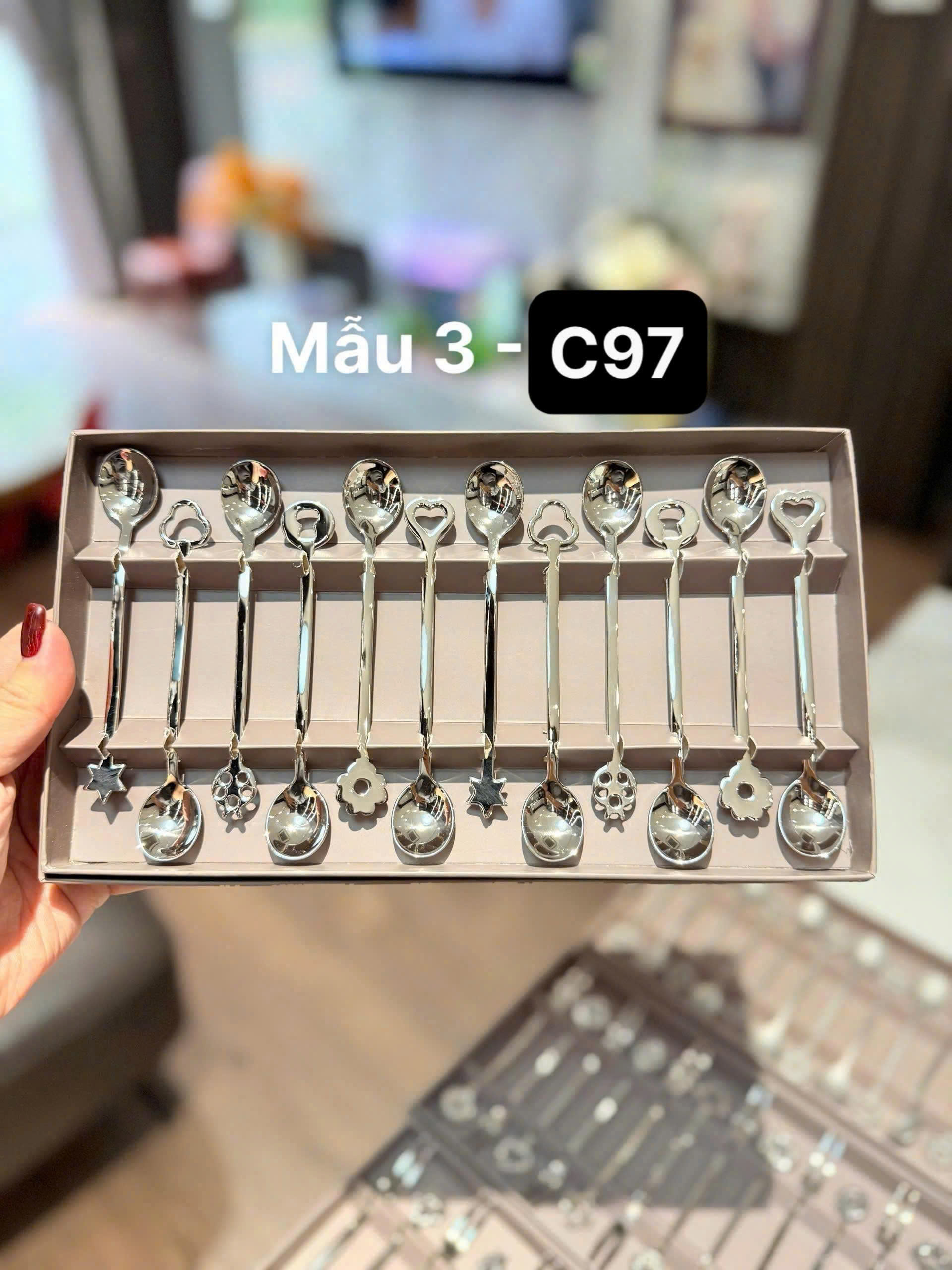 Set 12 thìa Sambonet Forks Party hàng chính hãng