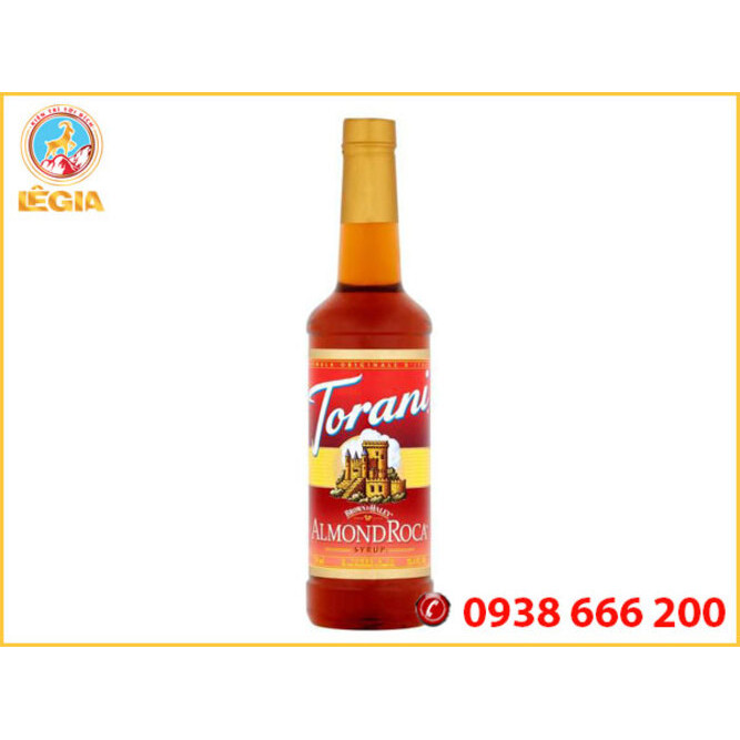 Siro TORANI Hạnh Nhân Roca 750ml (ALMOND ROCA SYRUP)