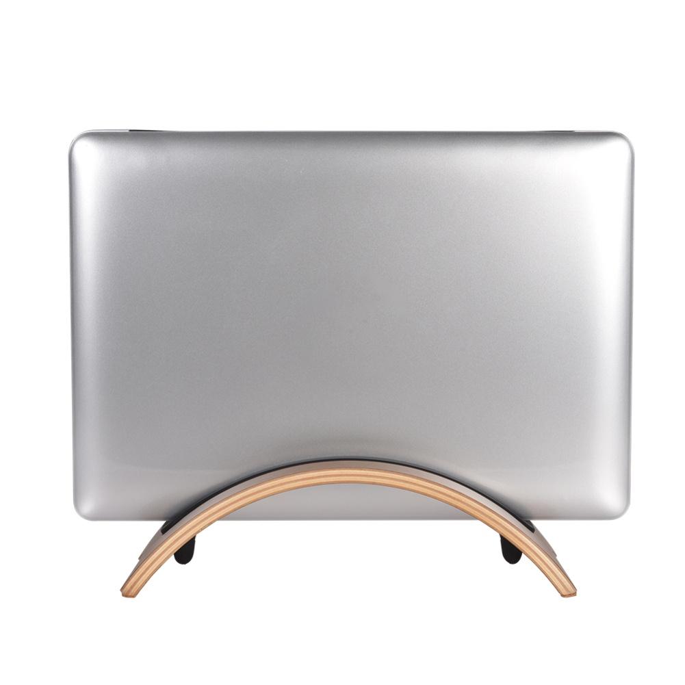 Giá đỡ laptop bằng gỗ để bàn cho Macbook Pro