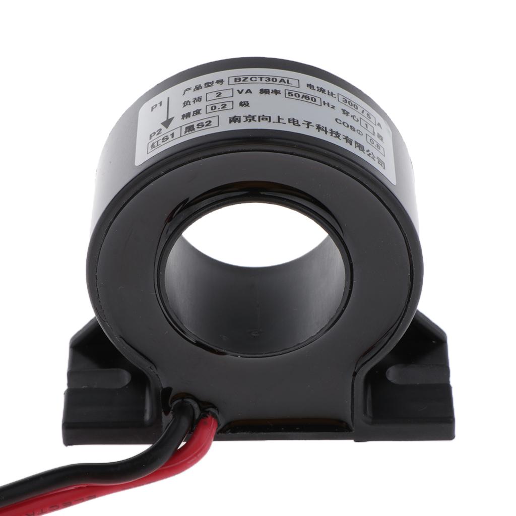 AC Mini Current Sensor Split Core Transformer Relay for 300A Energy Meter