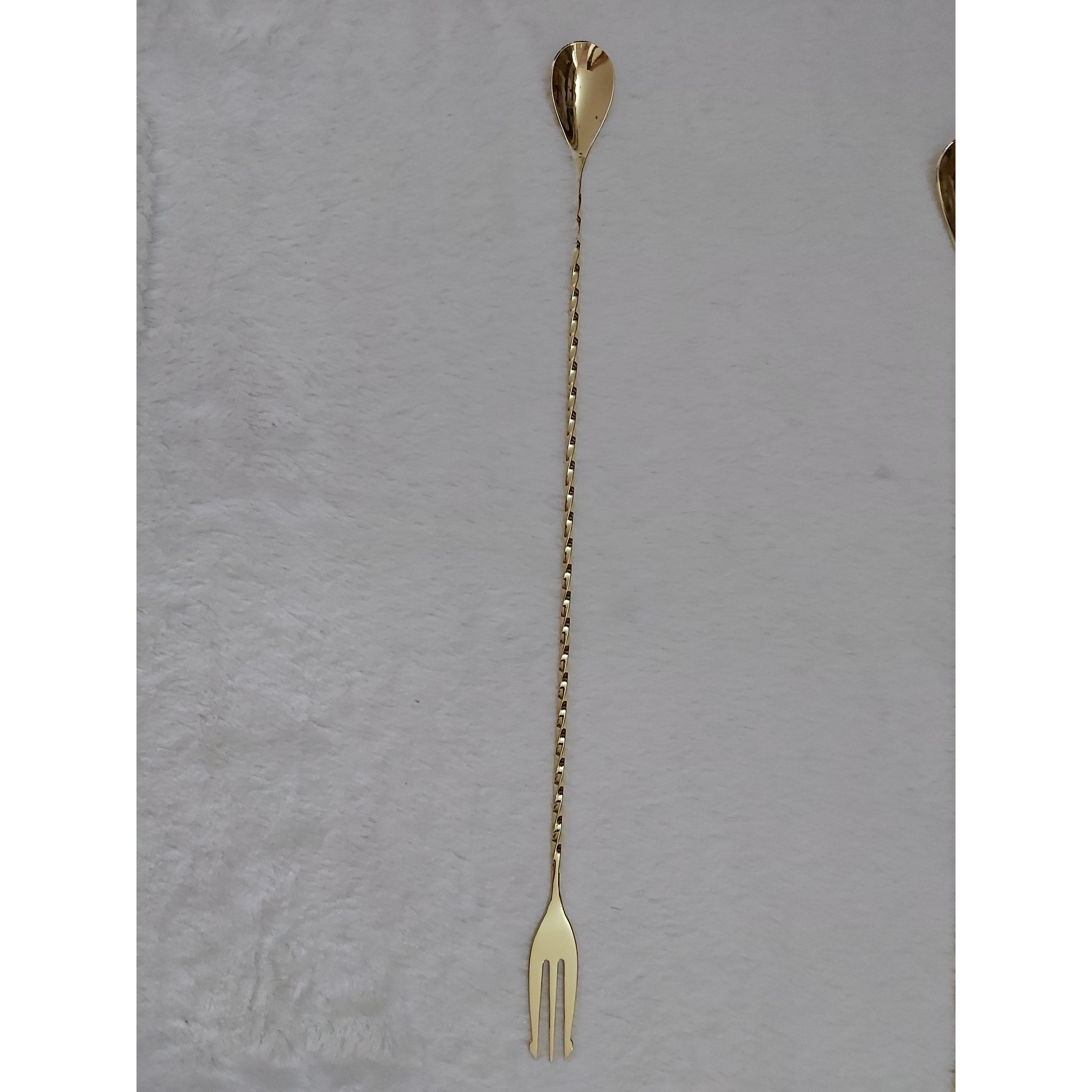 Thìa Khuấy Cao Cấp Hai Đầu Inox #304 - Thép Không Gỉ