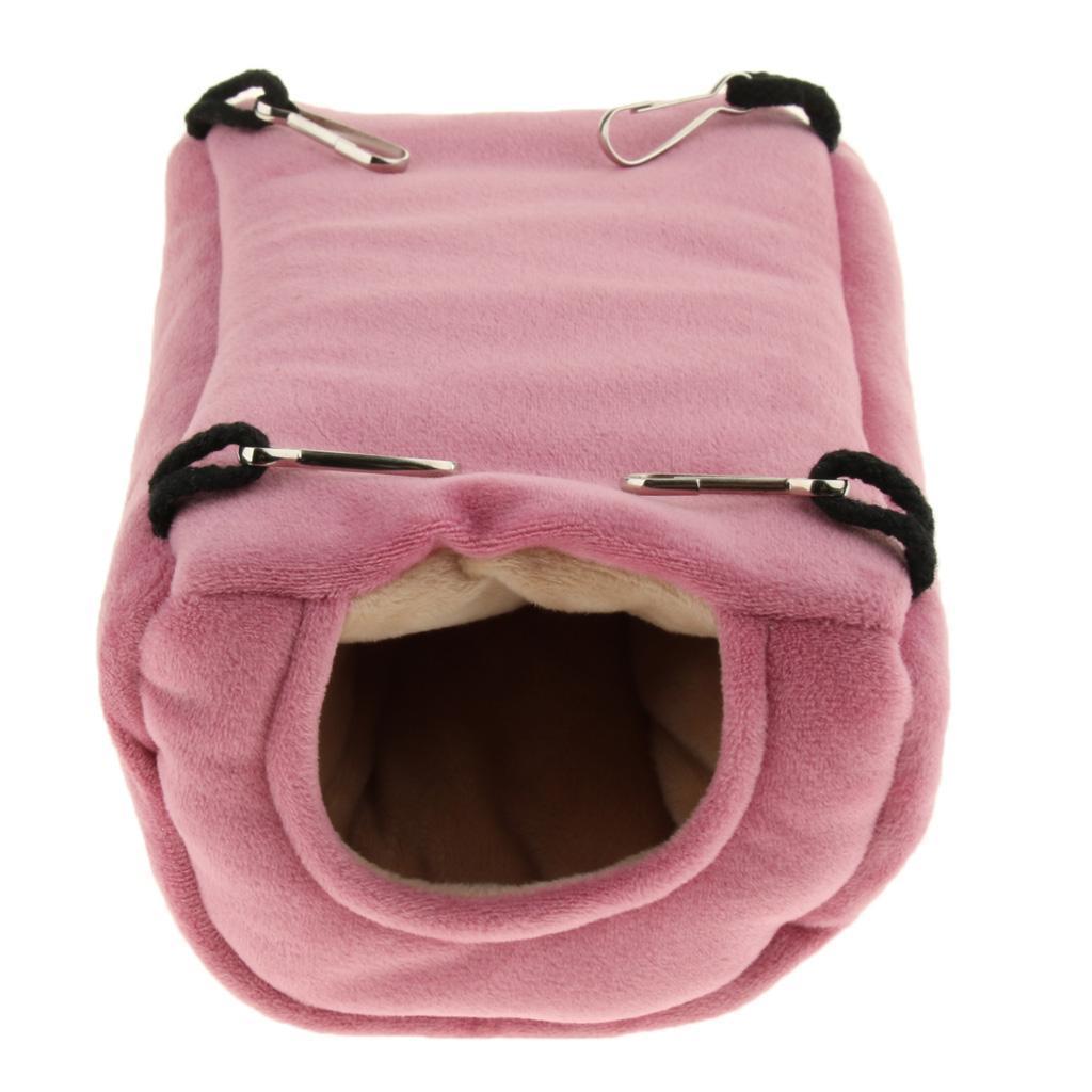 Parrot Warm Sleeping Bag Bird House Hammock Bed Nest for  Parakeet L