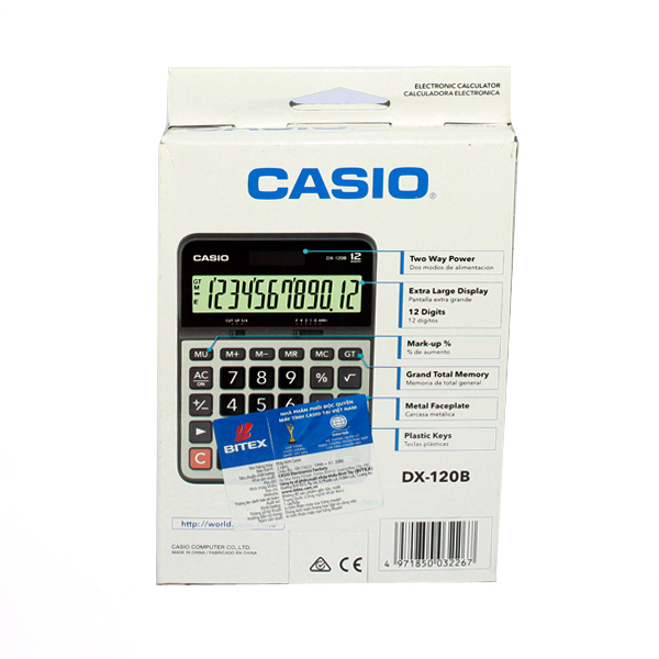 Máy tính Casio DX-120B (Casio DX 120B)
