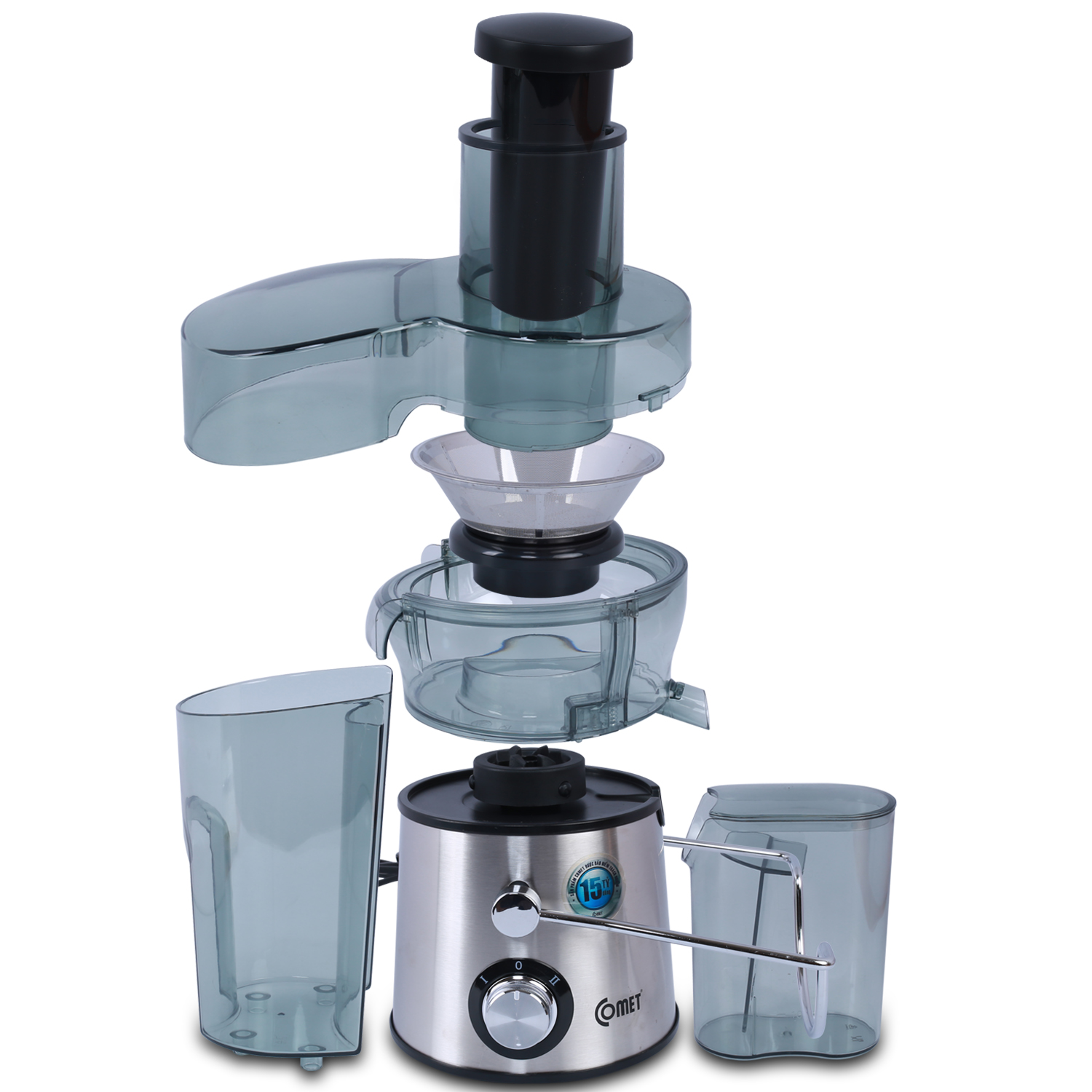 Máy Ép Trái Cây Comet CM9836 600W - Hàng chính hãng