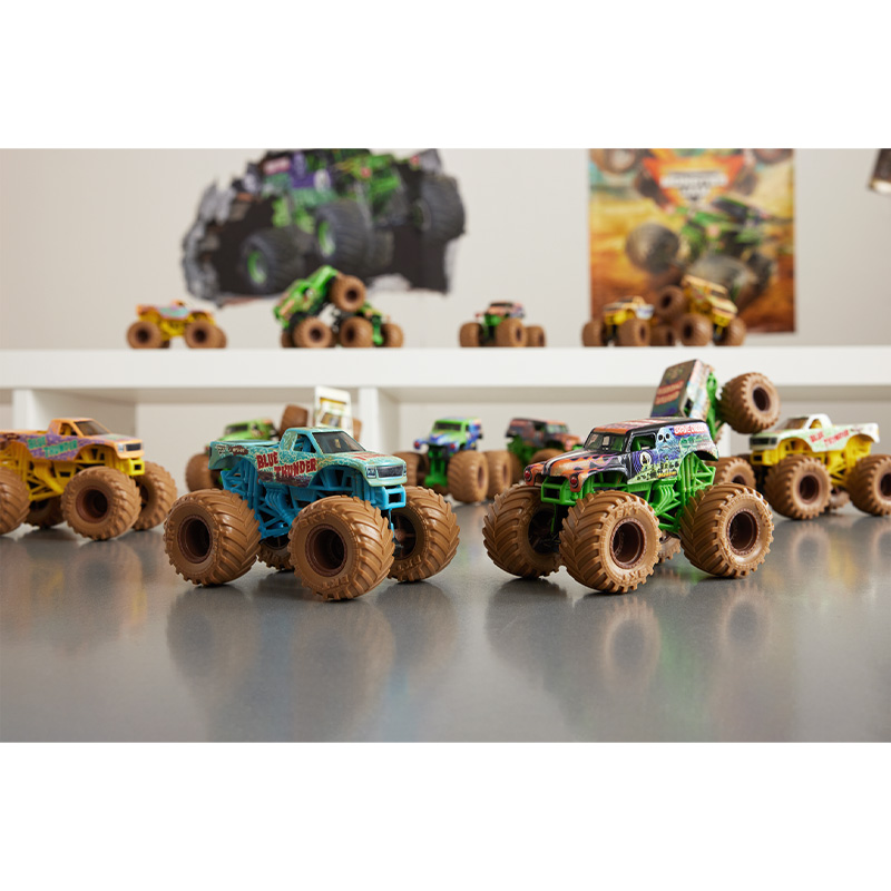 Đồ Chơi MONSTER JAM Ô Tô Chiến Xe Muder Bí Ẩn 6065345