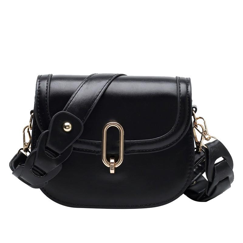 Spring and Summer Semi-Circular Saddle Bag Women's Personalized Shoulder Strap Shoulder Bag