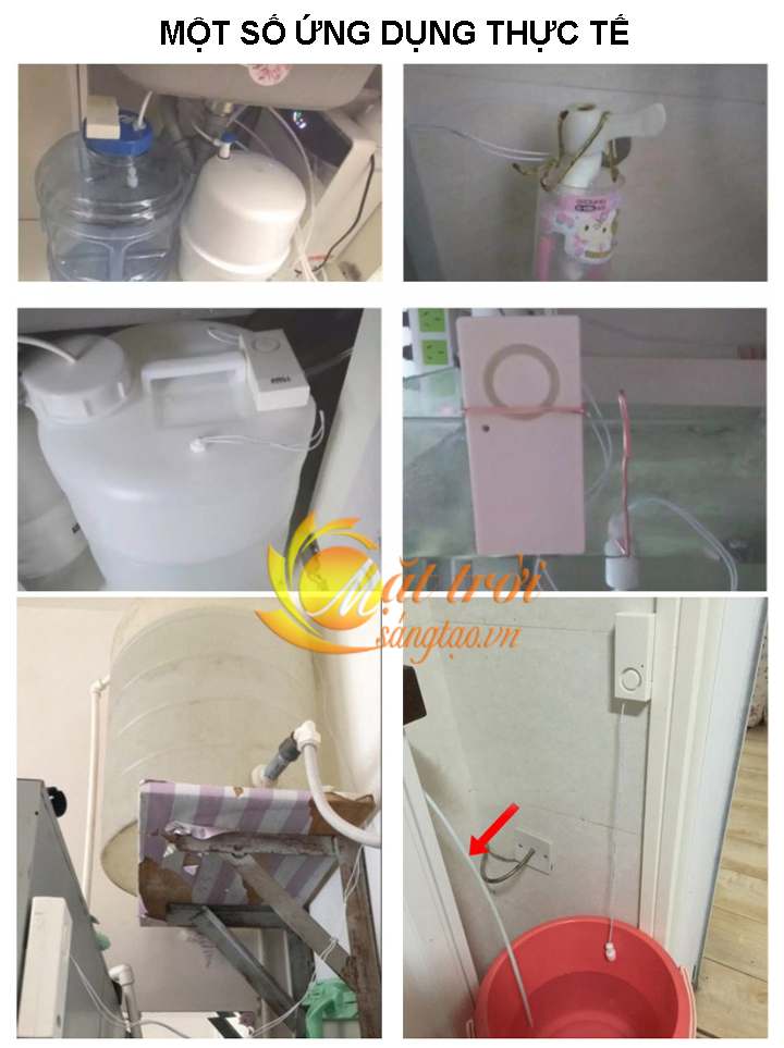 Báo động nước đầy, nước cạn 2in1