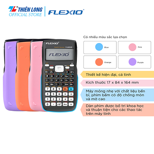 Máy tính khoa học Flexio FX680VN