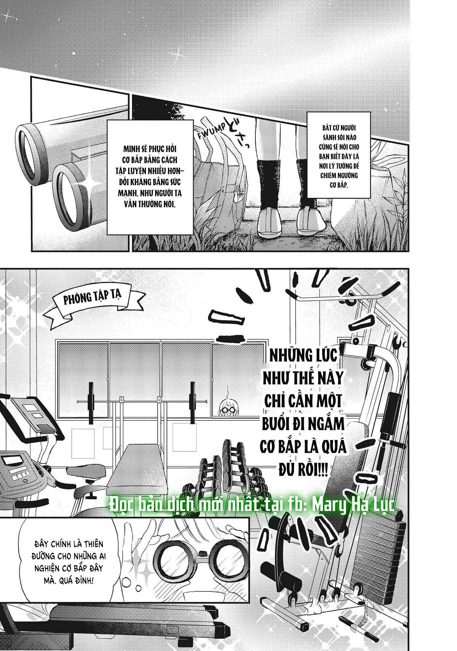 cô gái yêu thích cơ bắp được tiền bối có body hoàn hảo theo đuổi chapter 2.1 11