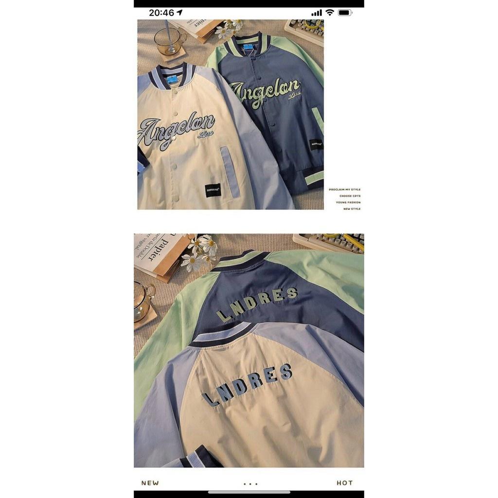 Áo khoác dù bomber 2 lớp UNISEX NAM NỮ