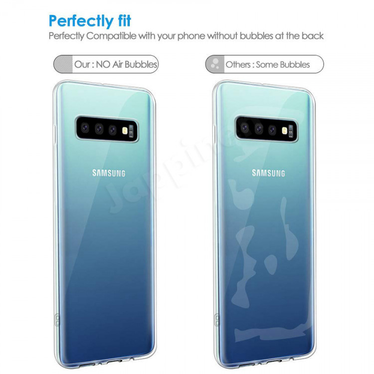 ốp lưng dẻo dành cho samsung galaxy s10 plus hiệu ultra thin mỏng 0.6mm 4