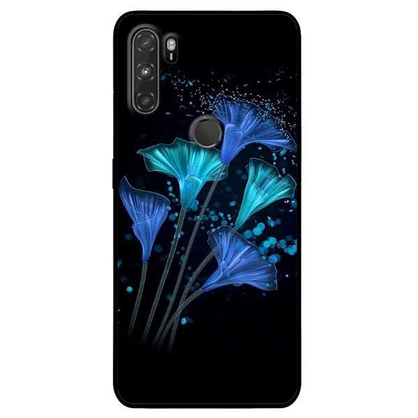 Ốp lưng dành cho Vsmart Active 3 mẫu Hoa Đêm Xanh