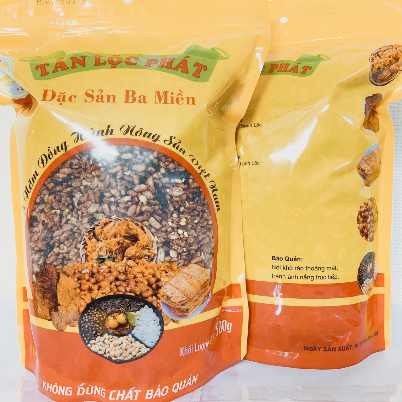 CƠM GẠO LỨT RONG BIỂN TÂN LỘC PHÁT - BỊCH 500G