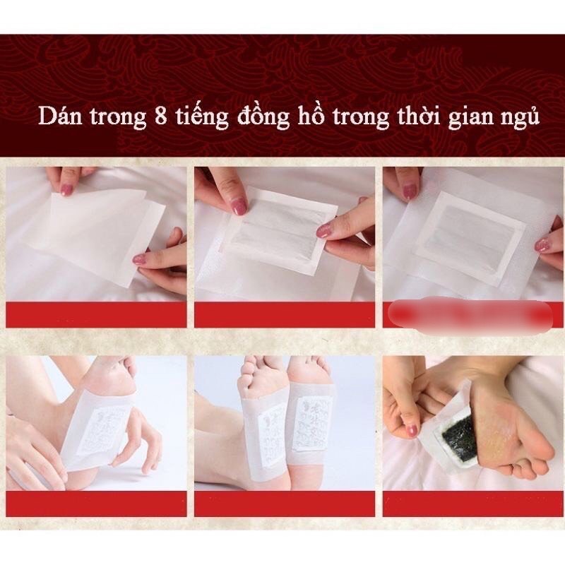 Combo  hộp 50 miếng dán massage chân , giúp xoa dịu các cơn đau nhức tạo cảm giác , thư giãn dễ chịu an toàn và tiện lợi