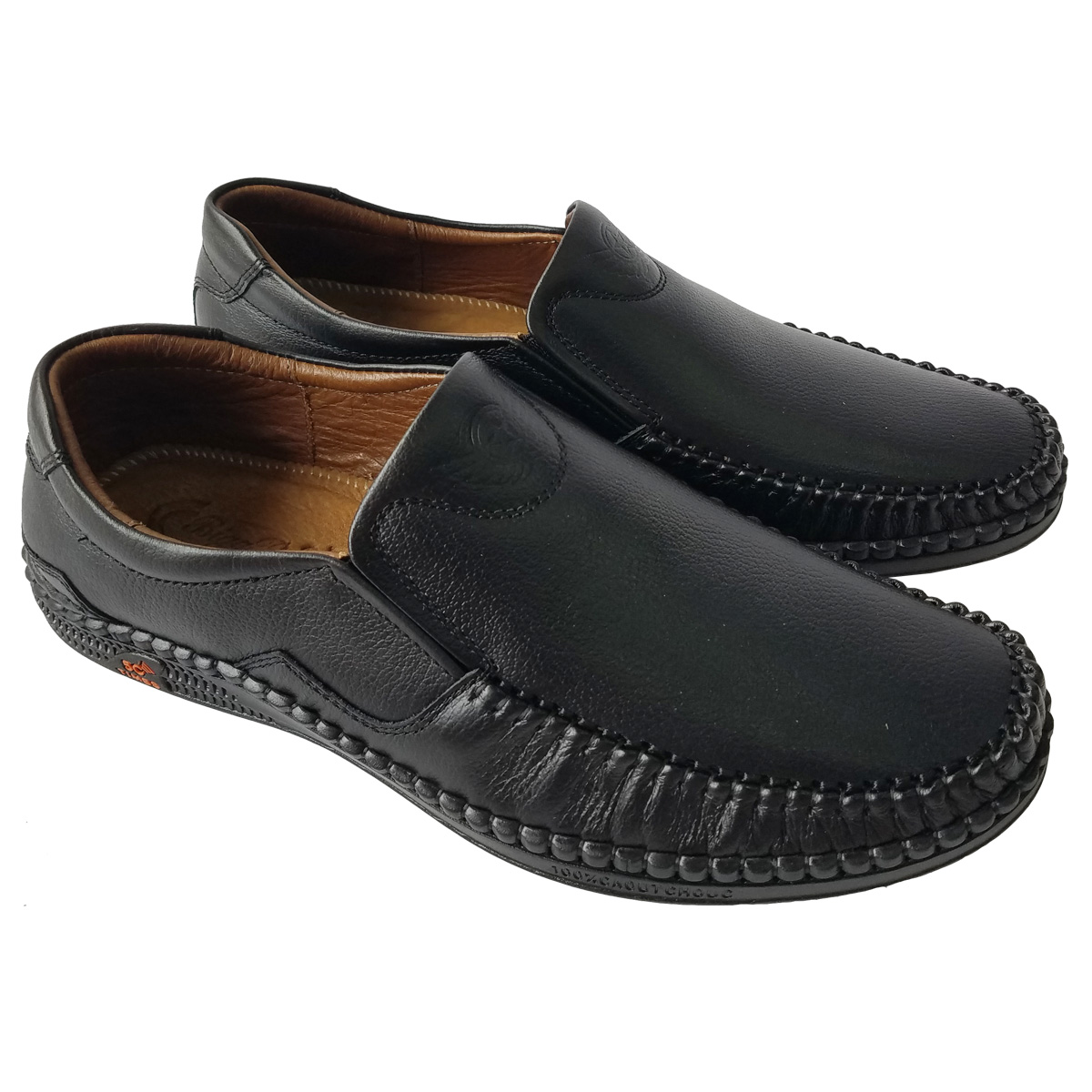 Giày Mọi Nam Da Bò Thật BIGGBEN Cao Cấp GM328