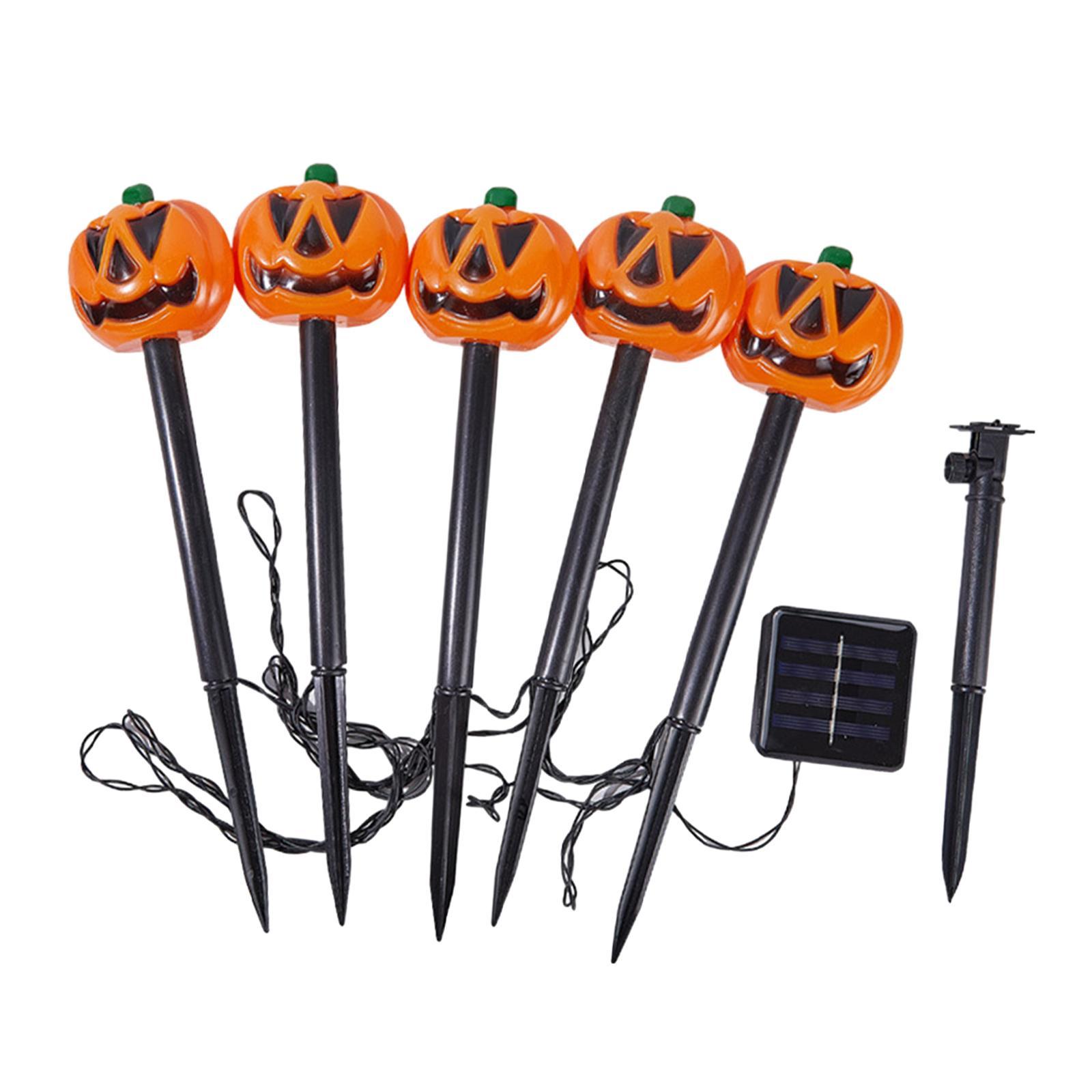 Solar Path Lights Outdoor Waterproof Halloween Decorations Outside Garden Lights Pathway for Garden Yard Landscape Patio Path