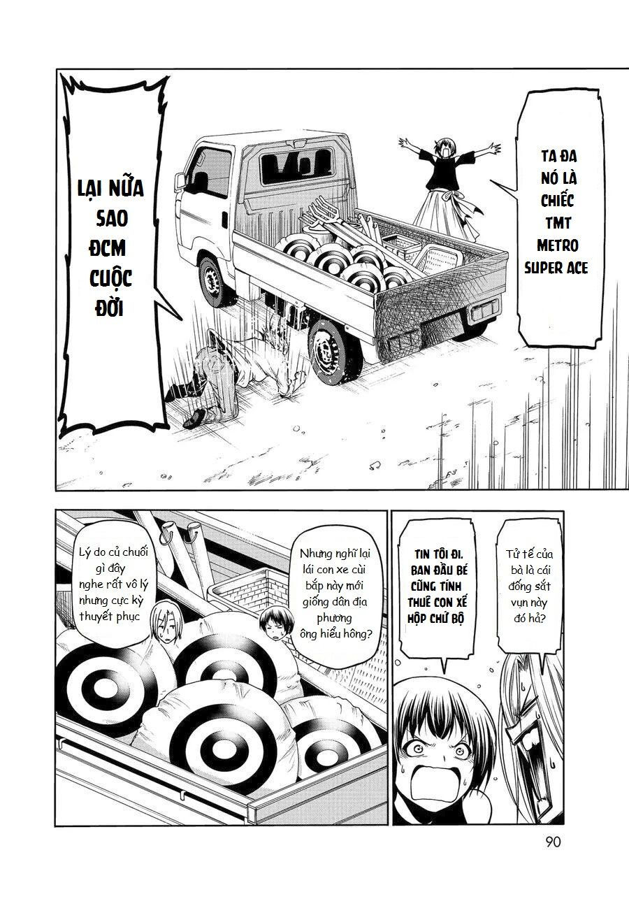 cô gái thích lặn - grand blue chapter 64 4