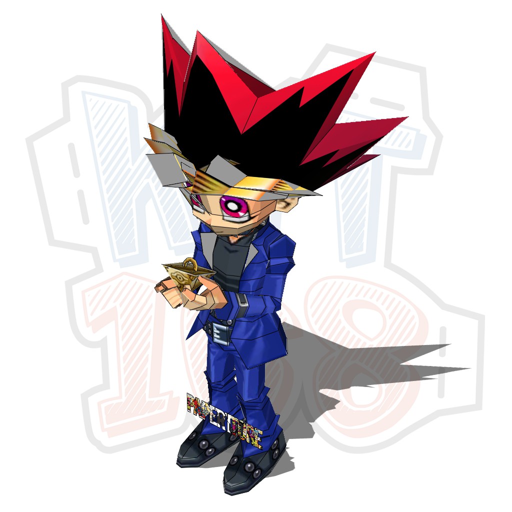 Mô hình giấy Anime Game Yu-gi-oh! Yugi Moto