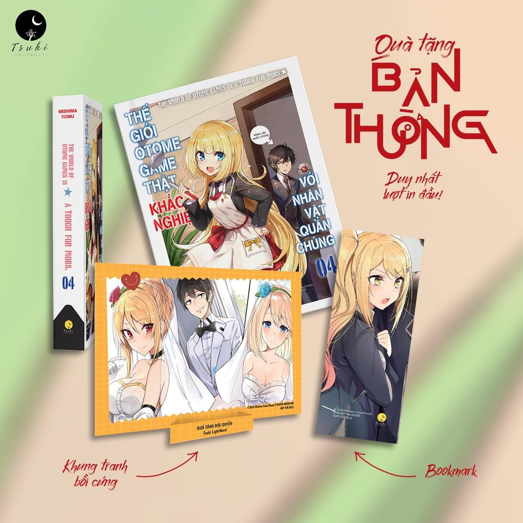 Sách  Thế Giới Otome Game Thật Khắc Nghiệt Với Nhân Vật Quần Chúng (Tập 4) - Skybooks - BẢN QUYỀN - Bản thường