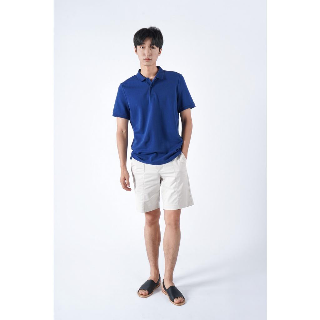 POLO - Áo thun có cổ nam 4 màu thêu chữ vai áo 10S21POL028 - Shop LASTORE