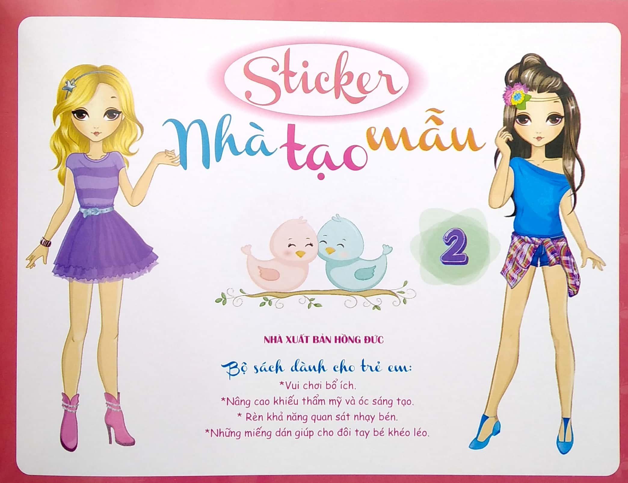 Sticker Nhà Tạo Mẫu - Tập 2