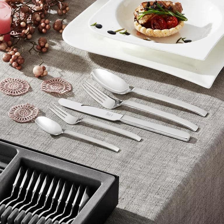 Set Dao Thìa Nĩa ZWILLING WELLINGTON 60 Món, Set Dao Dĩa, Dùng Trang Trí Bàn Tiệc, Chất Liệu Thép Không Gỉ, Nhập Đức