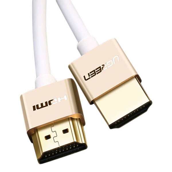 Cáp HDMI 2.0 Ugreen support 4K*2K 60Hz）slim màu hồng