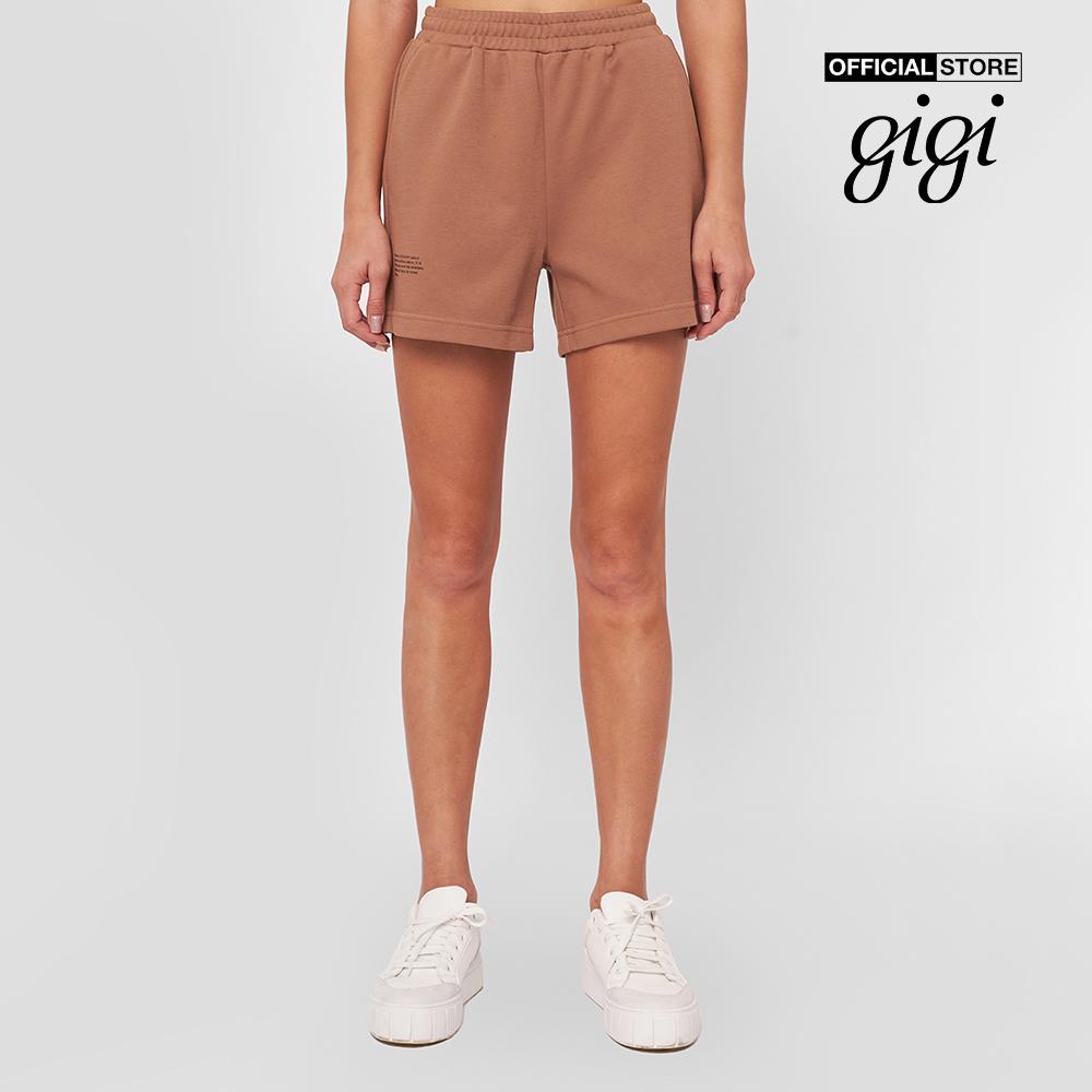 GIGI - Quần shorts nữ lưng thun năng động G3406S211408