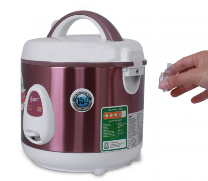 Nồi cơm điện nắp gài 1,0L CM8025 (giao màu ngẫu nhiên) - Hàng chính hãng